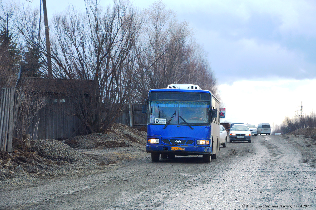 Хабаровский край, Daewoo BS106 Royal City (Busan) № АВ 123 27