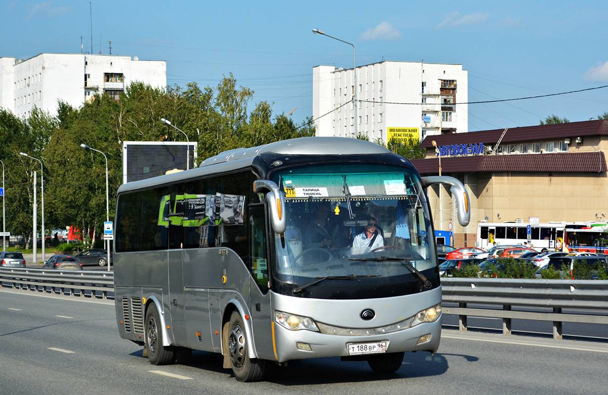 Свердловская область, Yutong ZK6899HA № Т 188 ВР 96