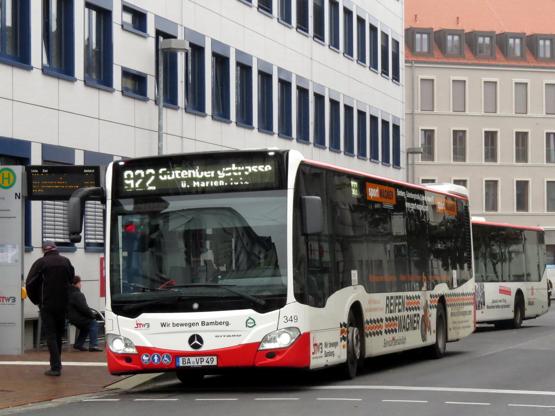 Бавария, Mercedes-Benz Citaro C2 № 349