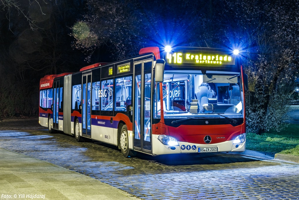 Нижняя Саксония, Mercedes-Benz Citaro C2 G hybrid № 2001