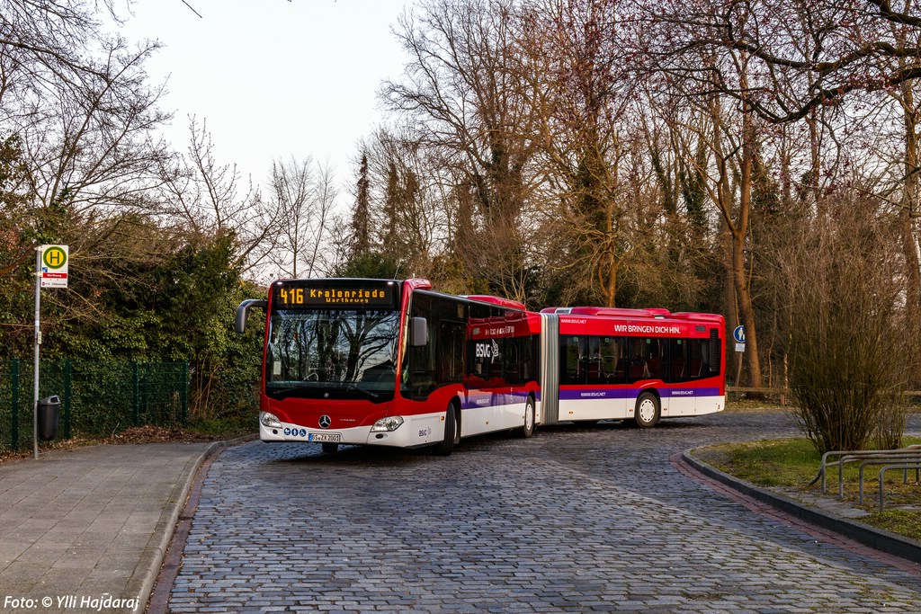 Нижняя Саксония, Mercedes-Benz Citaro C2 G hybrid № 2001