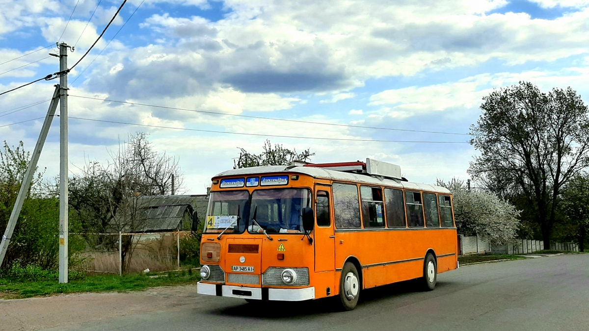 Kirovograd region, LiAZ-677M Nr. AP 3485 AI