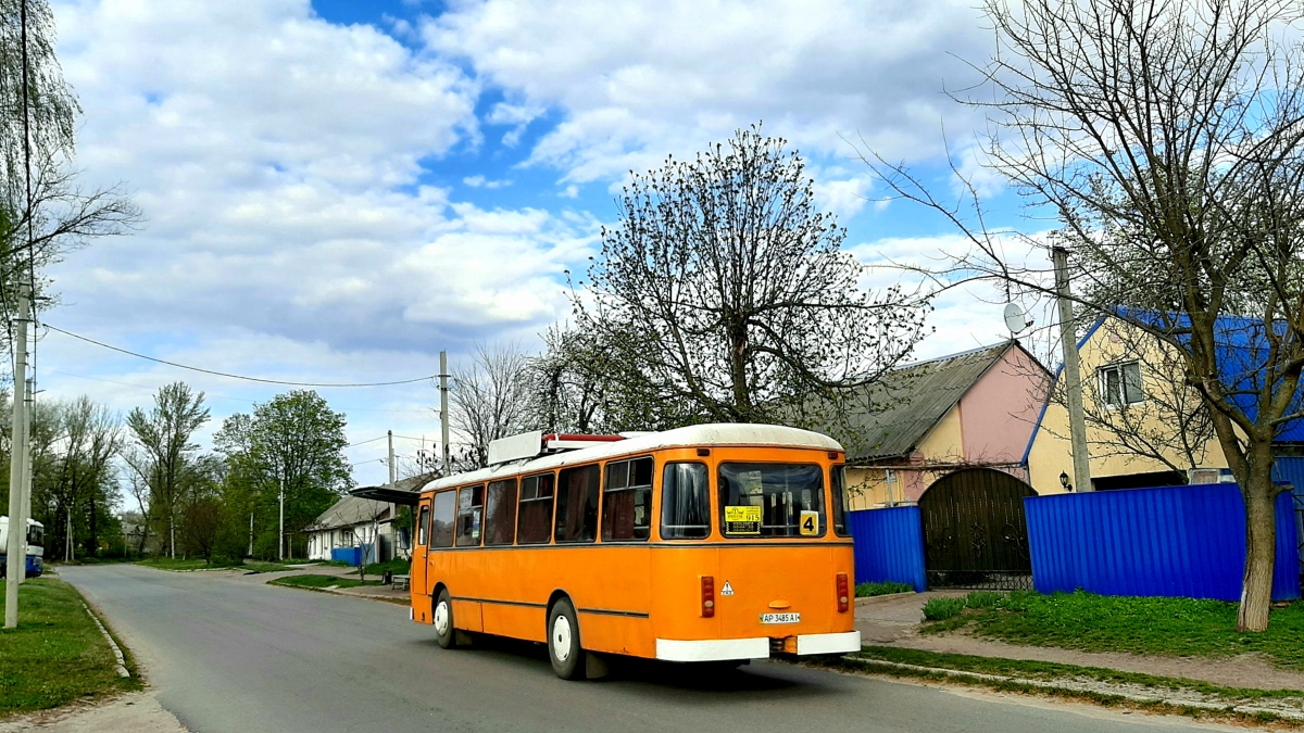 Kirovograd region, LiAZ-677M Nr. AP 3485 AI