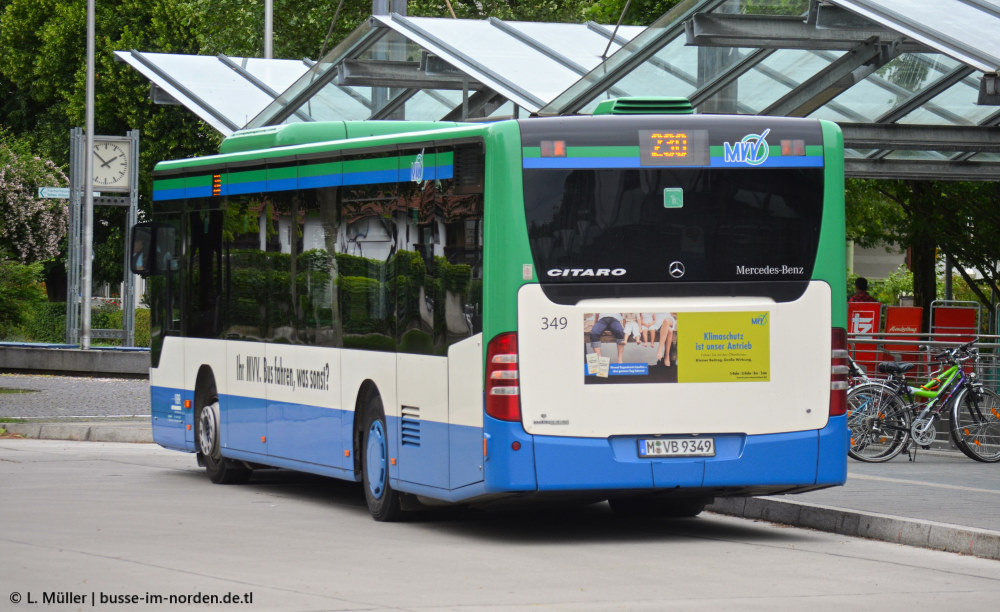 Бавария, Mercedes-Benz O530 Citaro facelift № 349