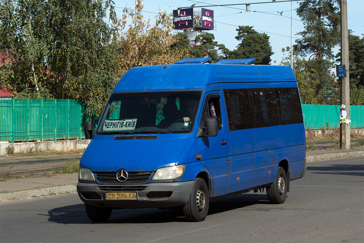 Черниговская область, Mercedes-Benz Sprinter 313CDI № CB 2086 AA — Фото —  Автобусный транспорт