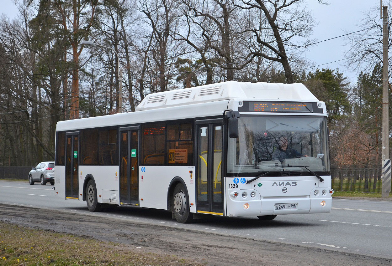 Sankt Peterburgas, LiAZ-5292.67 (CNG) Nr. 4629