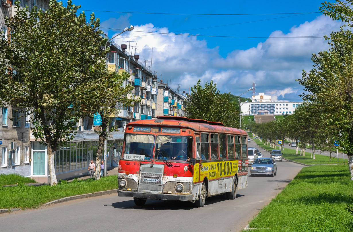 Хабаровский край, ЛиАЗ-677М № 81