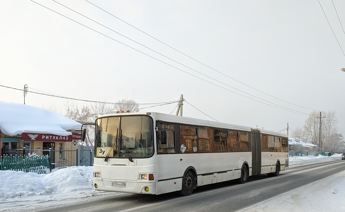 Кемеровская область - Кузбасс, ЛиАЗ-6212.00 № 169