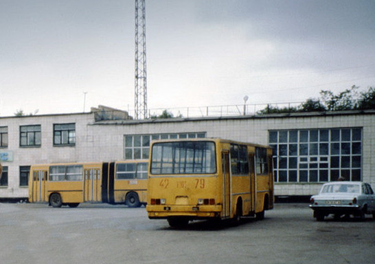 Ханты-Мансийский АО, Ikarus 260 № 4279 ТЮТ; Карагандинская область — Автобусные парки; Карагандинская область — Исторические фотографии