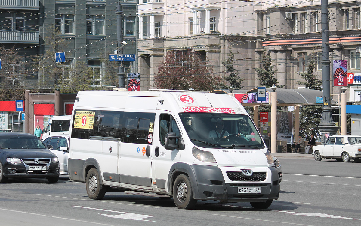 Челябинская область, Нижегородец-2227SK (Peugeot Boxer) № К 235 ОУ 174