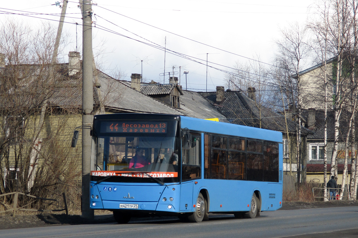 Архангельская область, МАЗ-206.086 № М 421 ТР 29