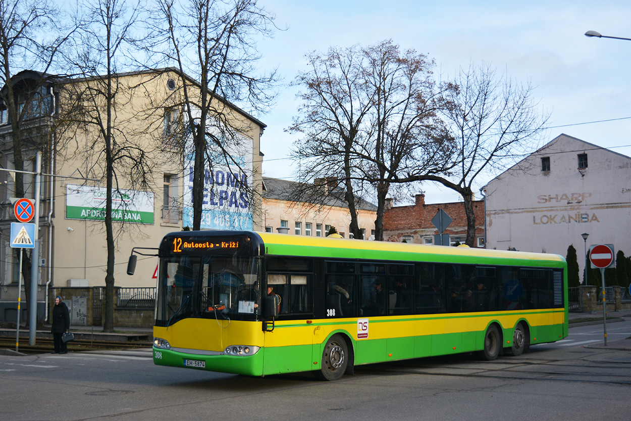 Латвия, Solaris Urbino I 15 № 308