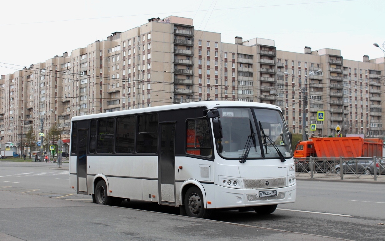 Санкт-Петербург, ПАЗ-320412-05 "Вектор" № В 753 ОН 198