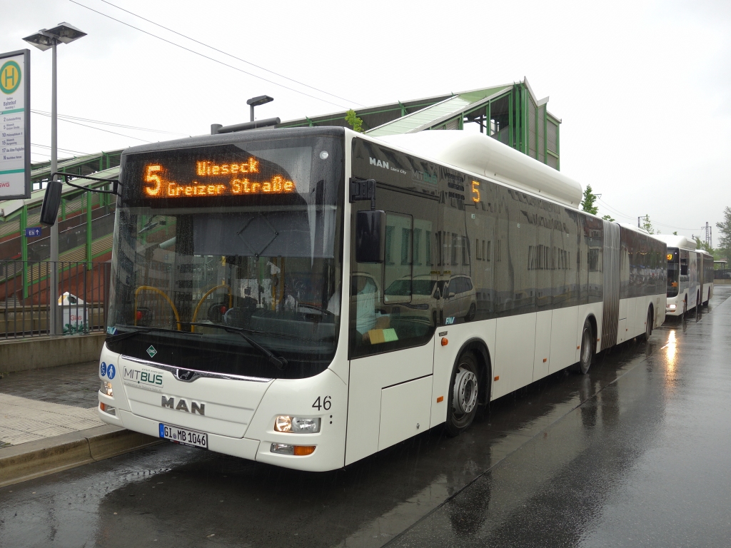 Гессен, MAN A23 Lion's City G NG313 CNG № 46