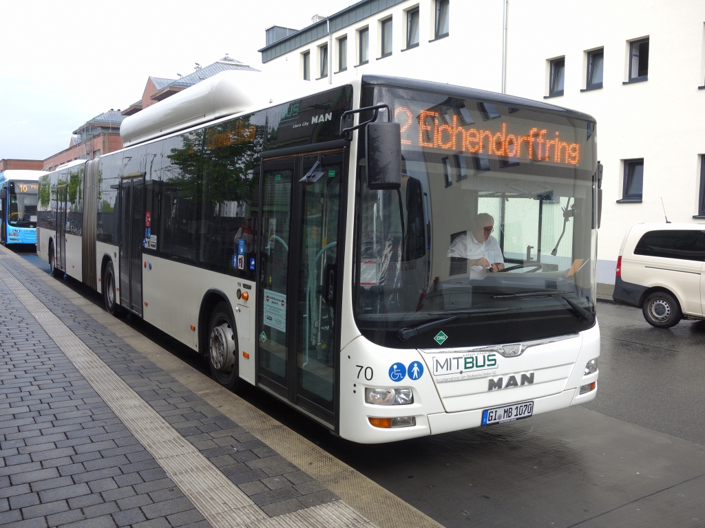Hesse, MAN A23 Lion's City G NG313 CNG # 70