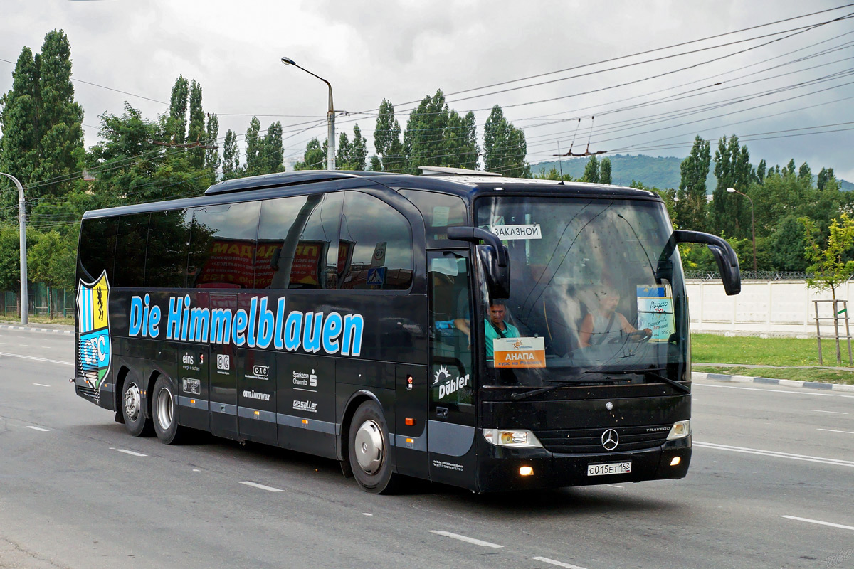 Самарская область, Mercedes-Benz O580-16RHD Travego M № С 015 ЕТ 163