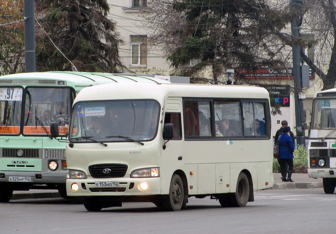 Нижегородская область, Hyundai County SWB C08 (РЗГА) № Е 153 НО 152