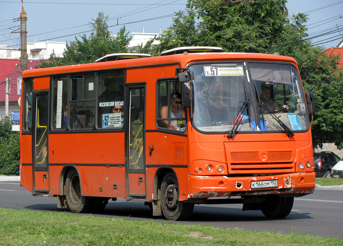 Нижегородская область, ПАЗ-320402-05 № К 166 ОМ 152