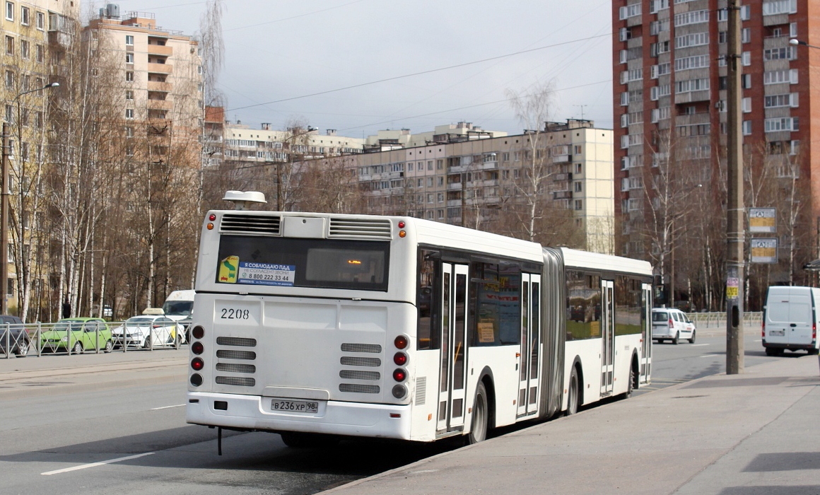 Санкт-Петербург, ЛиАЗ-6213.20 № 2208