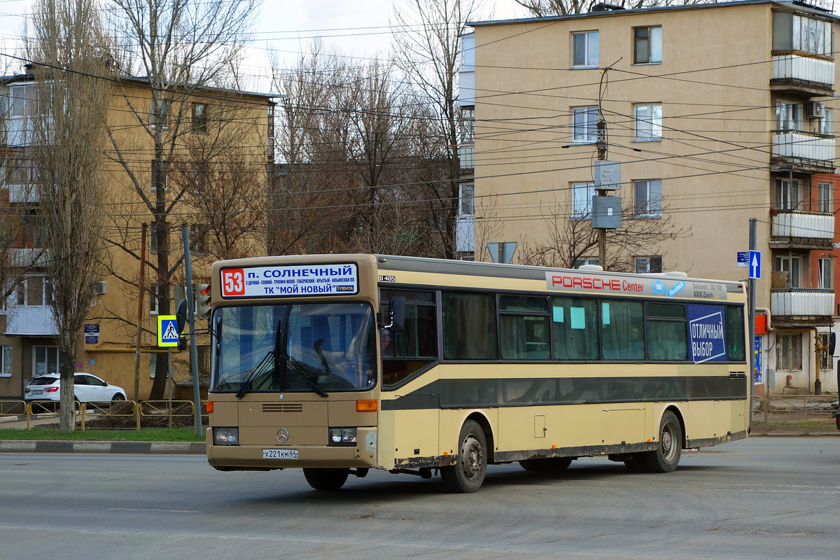 Саратовская область, Mercedes-Benz O405 № Х 221 КМ 64