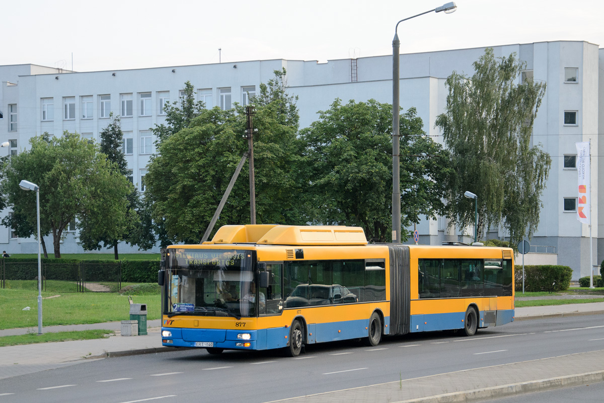 Литва, MAN A23 NG313 CNG № 877