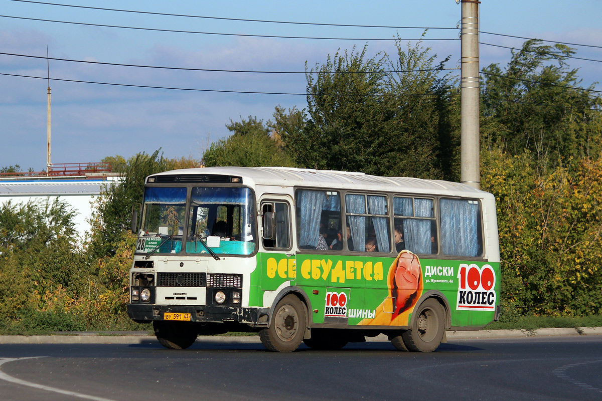 Самарская область, ПАЗ-32054 № ВУ 591 63