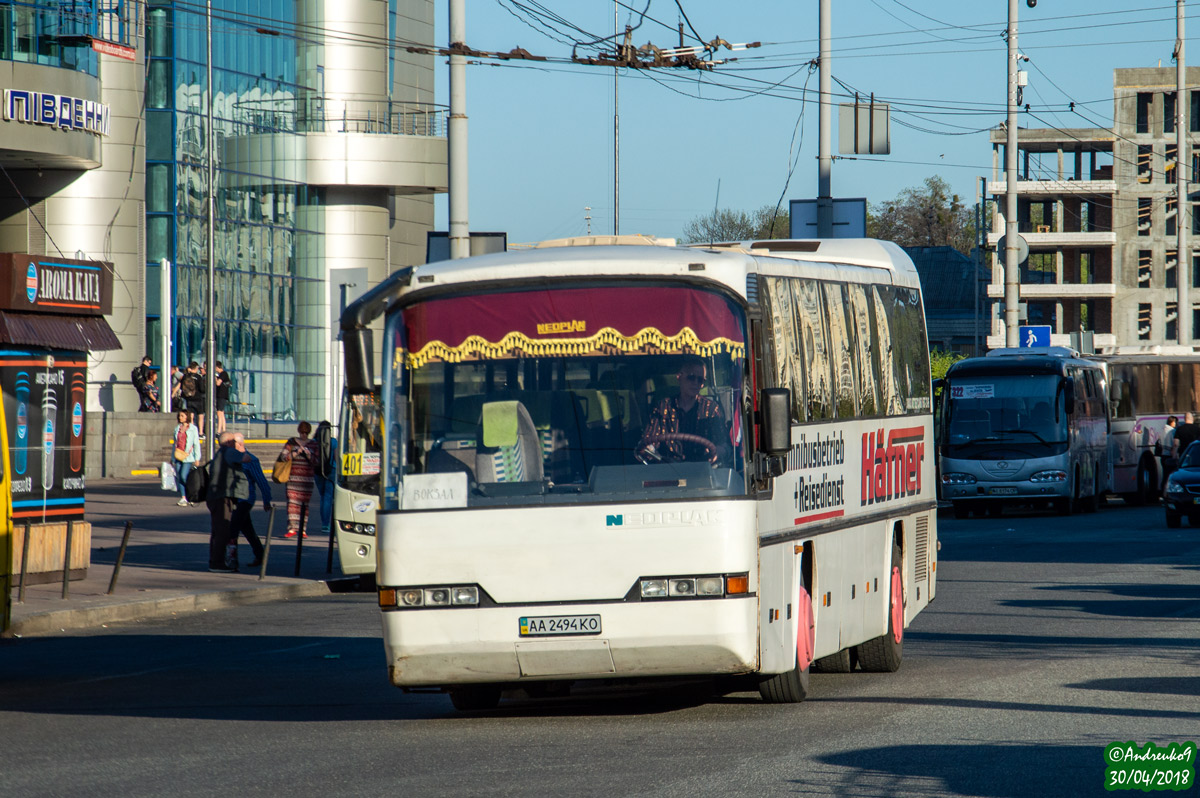 Kyiv, Neoplan N316Ü Transliner # AA 2494 KO