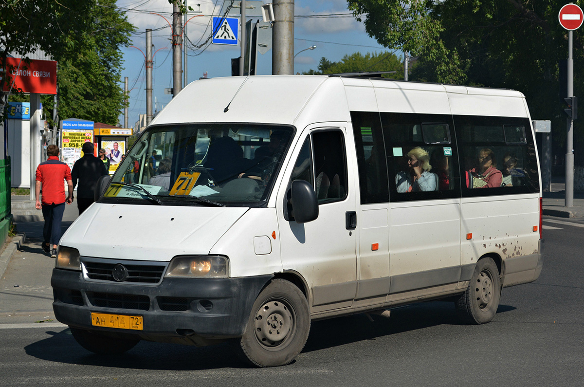 Тюменская область, FIAT Ducato 244 CSMMC-RLL, -RTL № АН 414 72