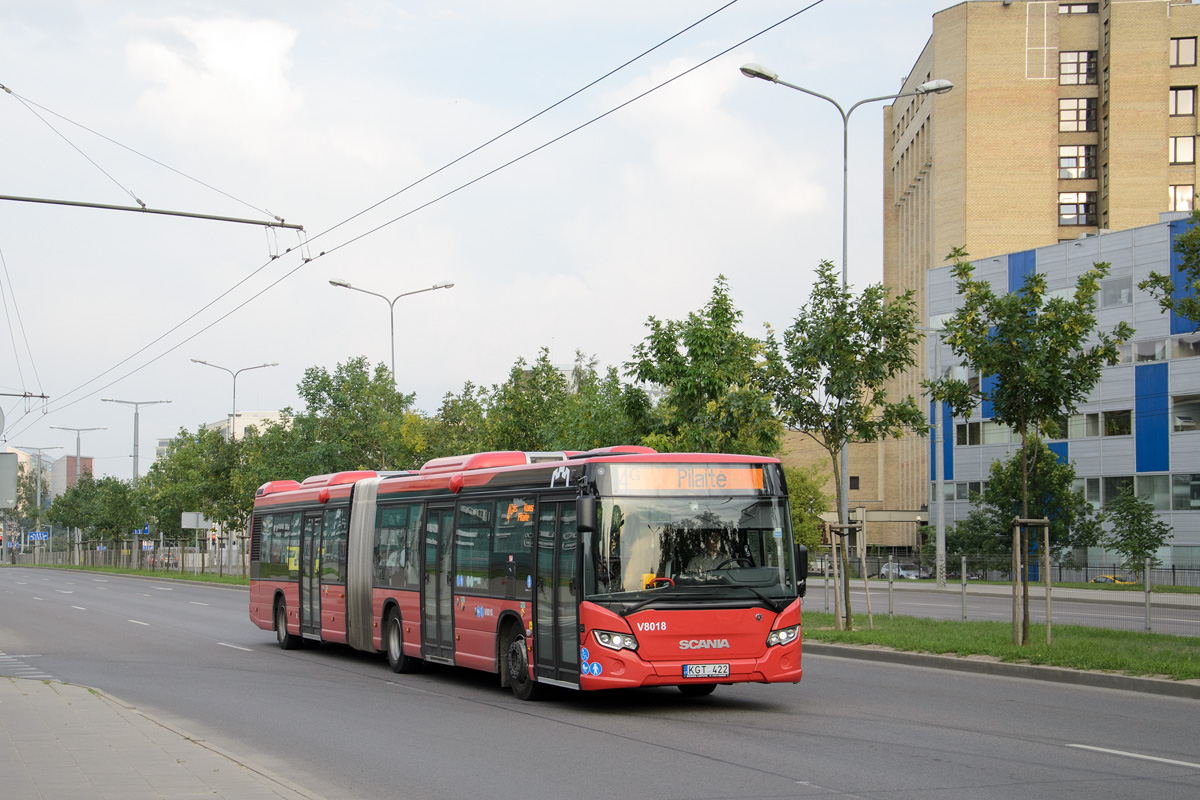 Литва, Scania Citywide LFA № V8018