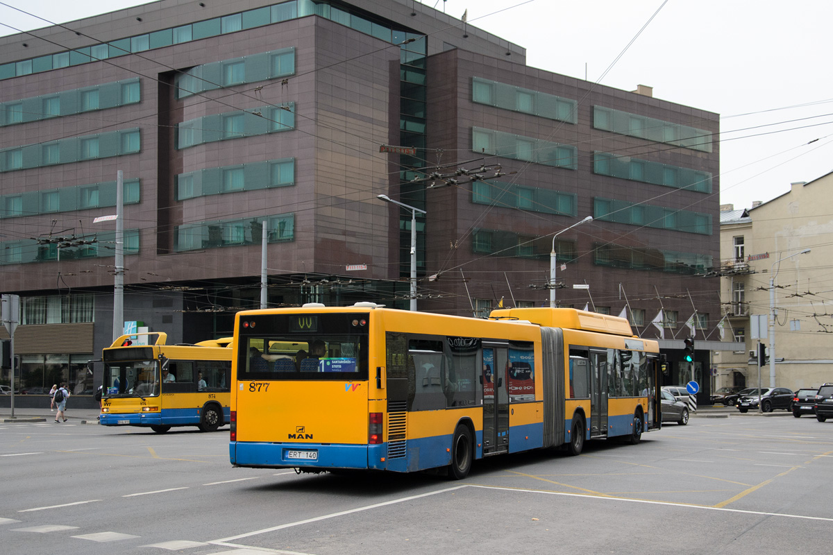 Lietuva, MAN A23 NG313 CNG Nr. 877