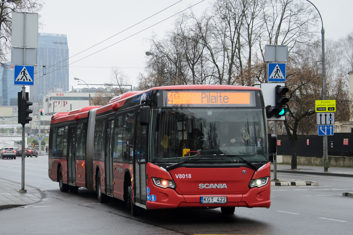 Литва, Scania Citywide LFA № V8018