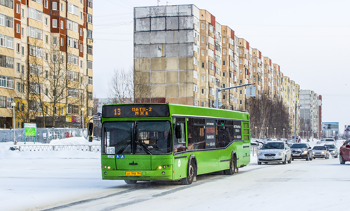 Khanty-Mansi AO, MAZ-103.465 Nr. 1199