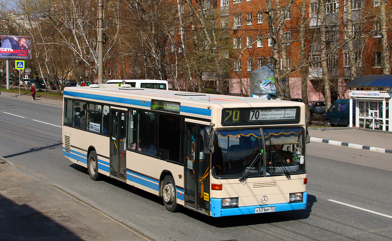 Пензенская область, Mercedes-Benz O405N2 № А 531 МР 33