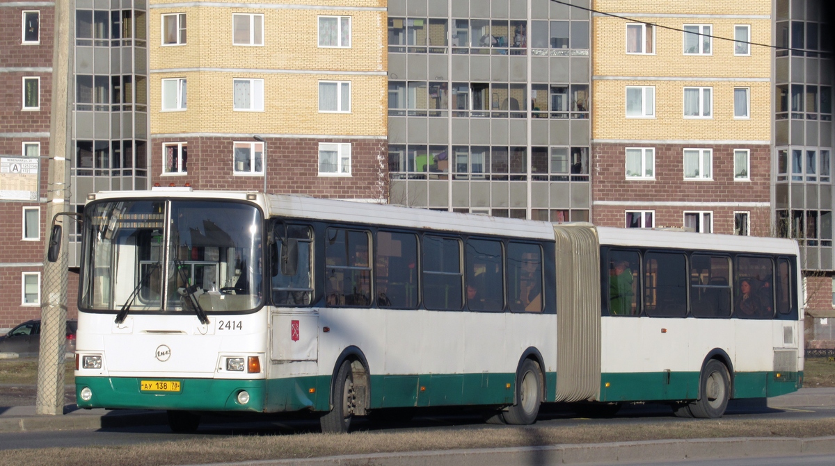 Санкт-Петербург, ЛиАЗ-6212.00 № 2414