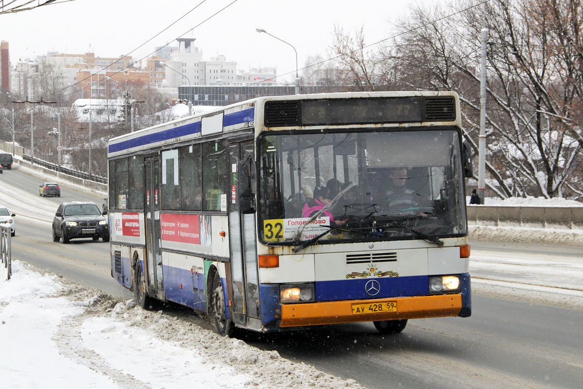 Пермский край, Mercedes-Benz O405 № АУ 428 59