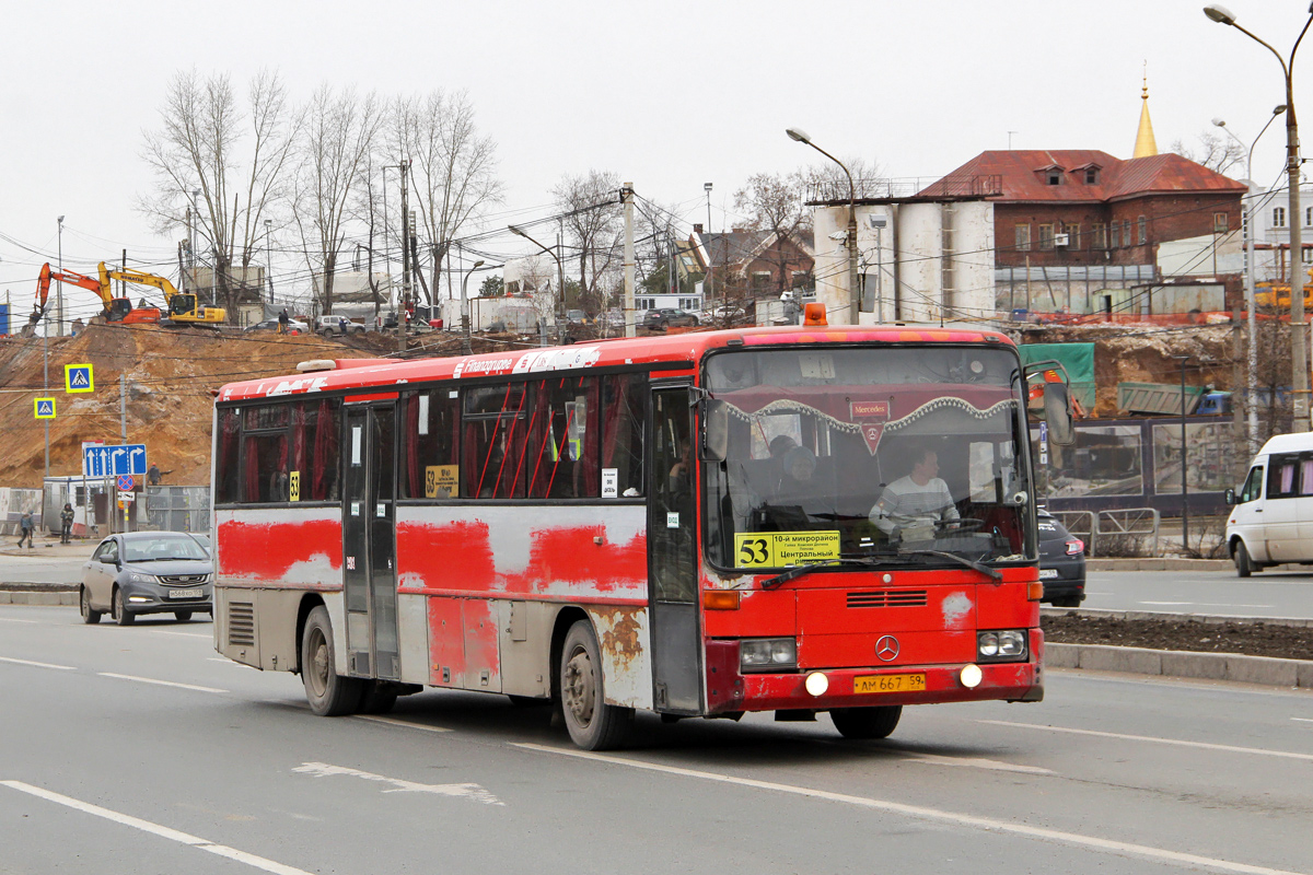 Пермский край, Mercedes-Benz O408 № АМ 667 59