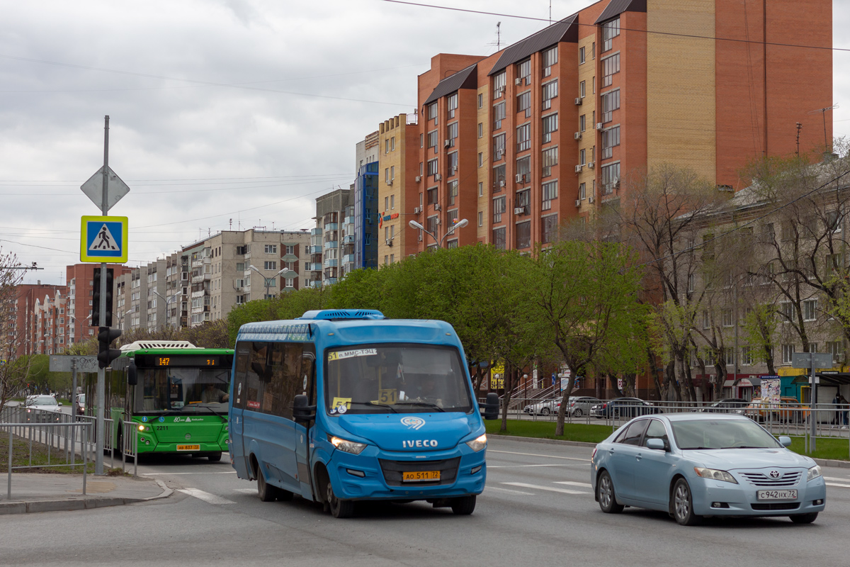 Тюменская область, Нижегородец-VSN700 (IVECO) № АО 511 72