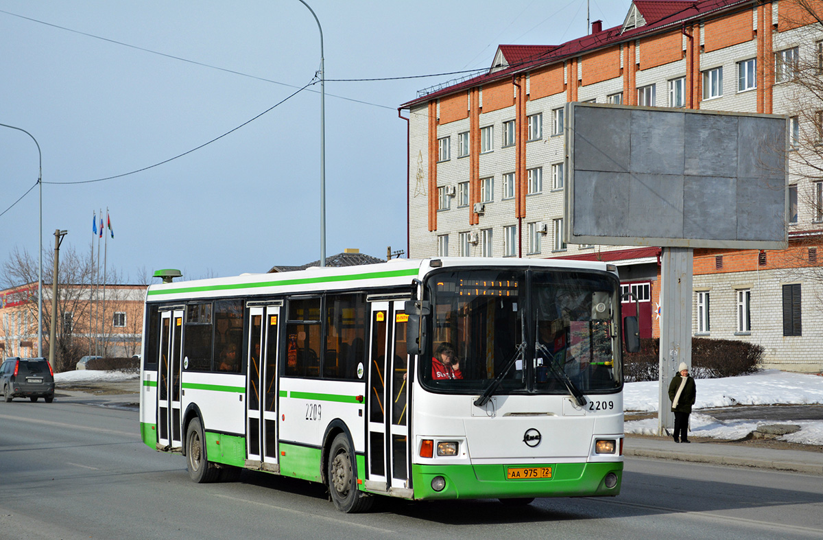 Тюменская область, ЛиАЗ-5293.53 № 2209