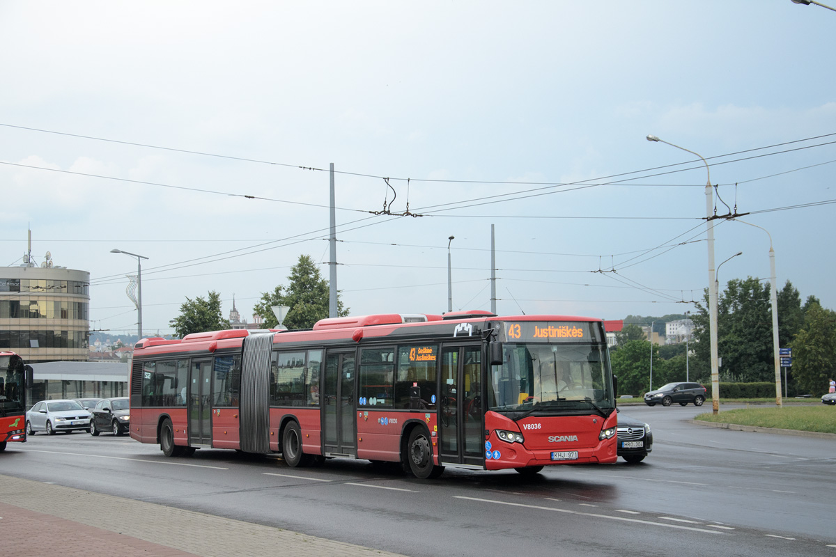 Литва, Scania Citywide LFA № V8036