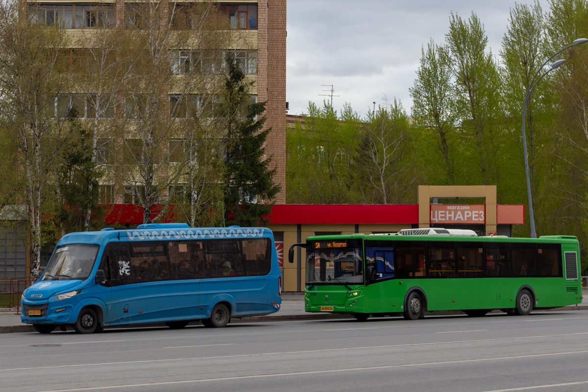 Тюменская область, Нижегородец-VSN700 (IVECO) № АО 511 72; Тюменская область, ЛиАЗ-5292.65 № 2102