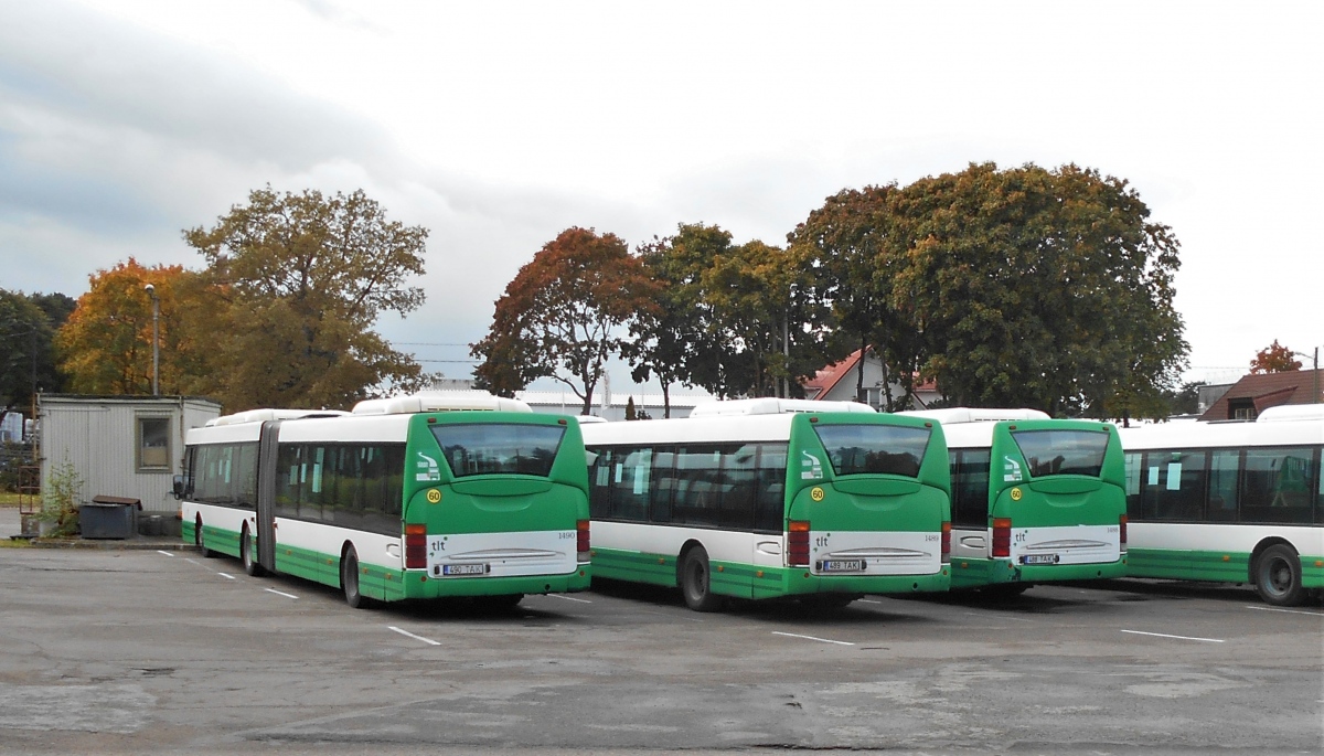 Эстония, Scania OmniCity I № 1490; Эстония, Scania OmniCity I № 1489; Эстония, Scania OmniCity I № 1488