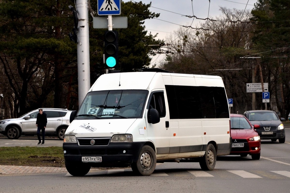 Ставропольский край, FIAT Ducato 244 CSMMC-RLL, -RTL № Е 957 РХ 126