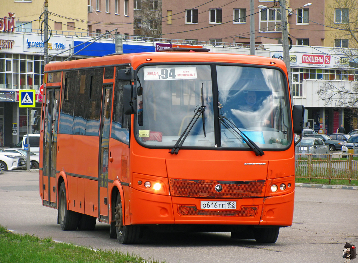 Нижегородская область, ПАЗ-320414-04 "Вектор" № О 616 ТЕ 152