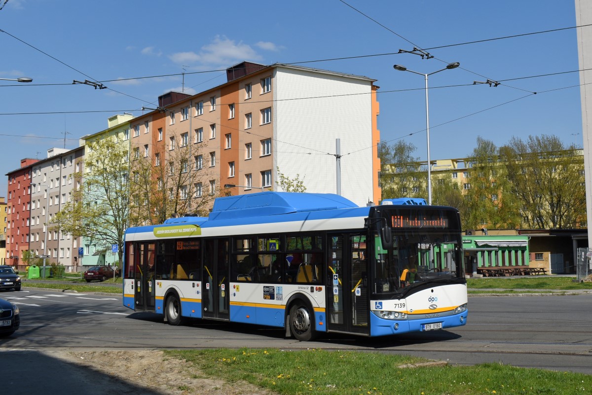 Τσεχία, Solaris Urbino III 12 CNG # 7139
