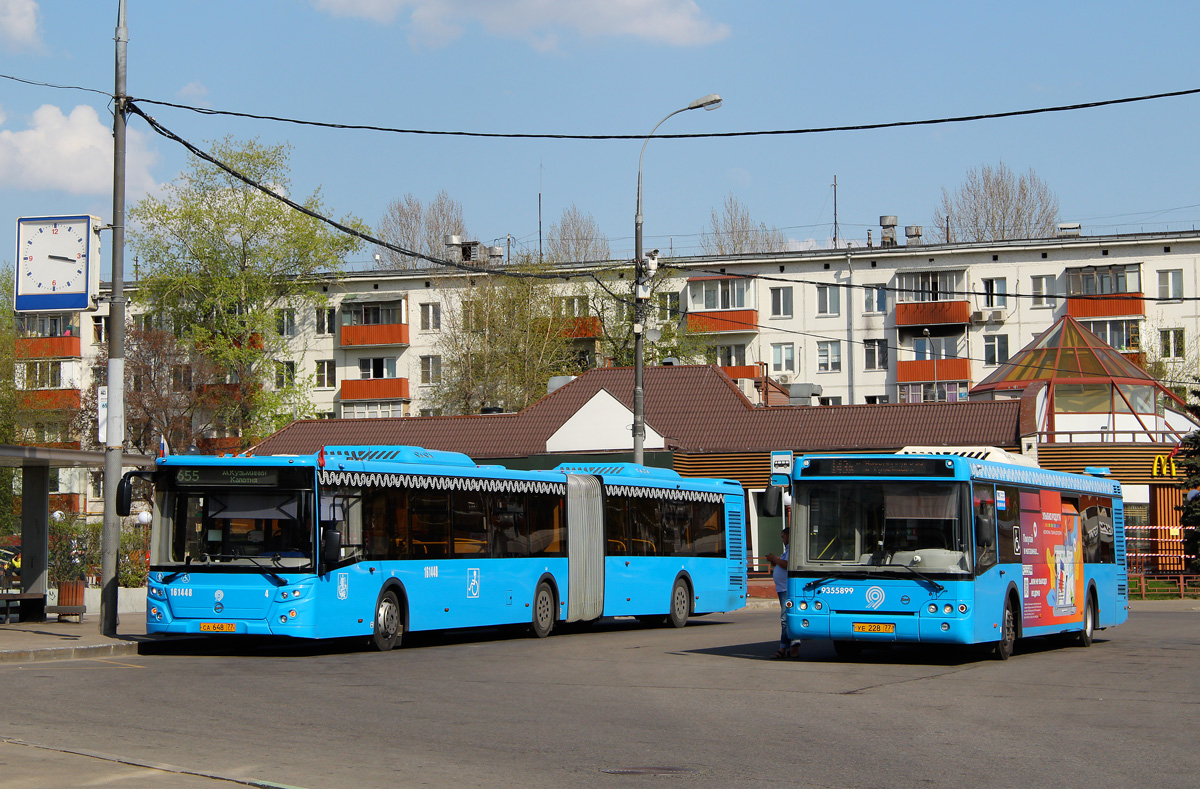 Москва, ЛиАЗ-6213.65 № 161448; Москва, ЛиАЗ-5292.65 № 9355899