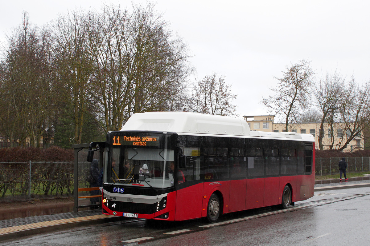 Литва, BMC Procity II 12LF CNG № 2229