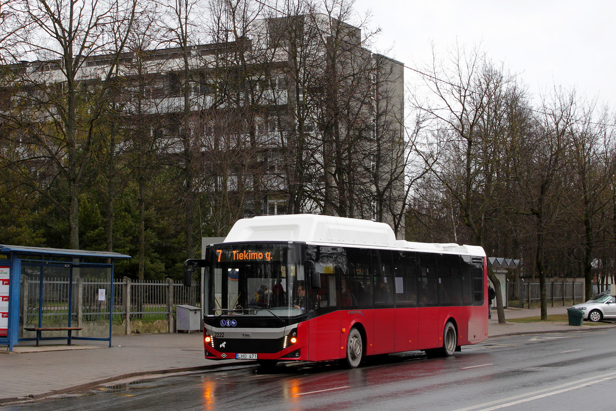 Литва, BMC Procity II 12LF CNG № 2222