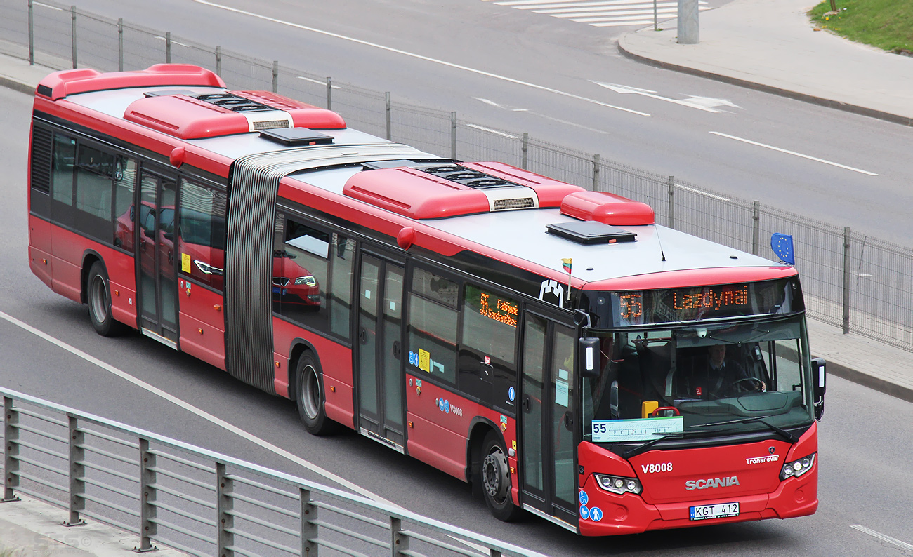 Литва, Scania Citywide LFA № V8008