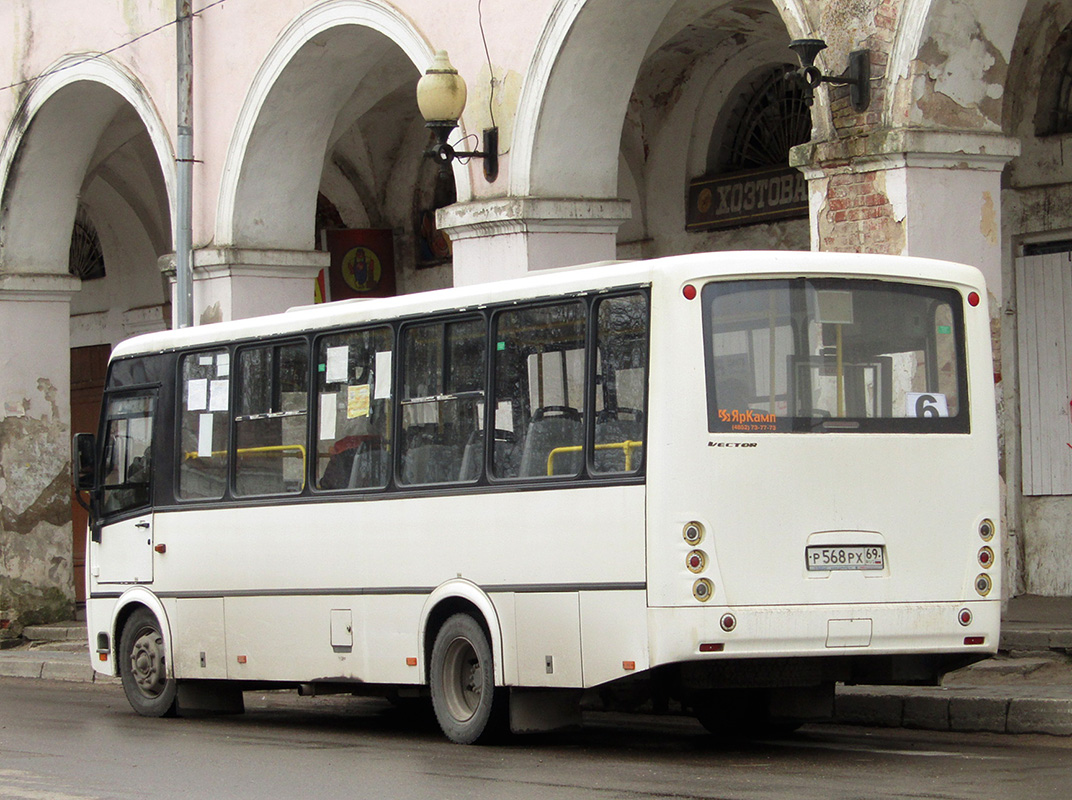 Тверская область, ПАЗ-320412-04 "Вектор" № Р 568 РХ 69