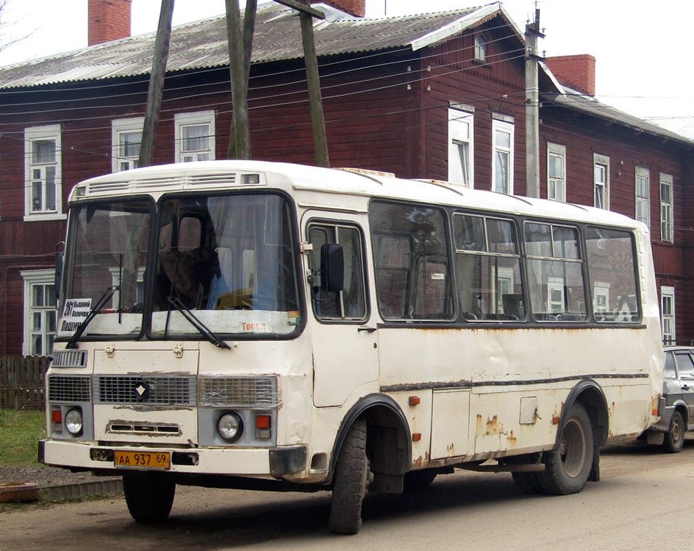 Тверская область, ПАЗ-32053 № АА 937 69